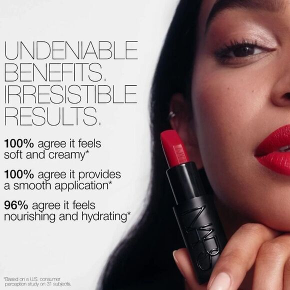 NARS Explicit Refillable Satin Lipstick - 862 Incendiary - Picture 5 of 10